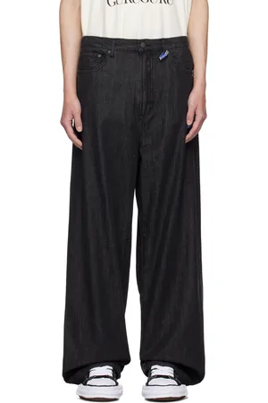 Maison Mihara Yasuhiro Cotton Tencel Wide Jeans