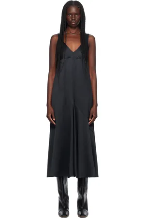 STUDIO NICHOLSON Navy Wylie Maxi Dress
