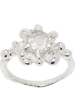 Harlot Hands SSENSE Exclusive Silver Secrecy Ring