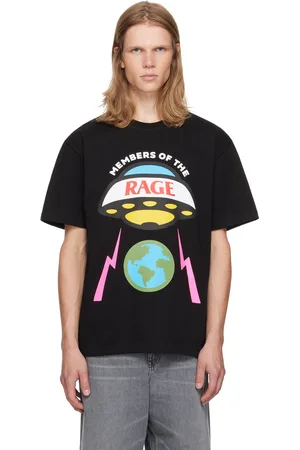Members OF The Rage Printed Hero Logo T-Shirt