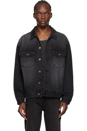 We11 Done Faded Denim Jacket