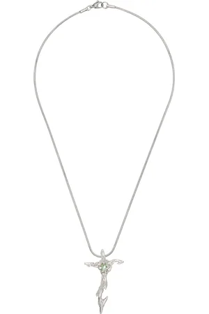 Harlot Hands SSENSE Exclusive Muse Blade Pendant Necklace