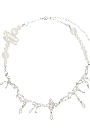 Harlot Hands SSENSE Exclusive Silver Priestess Necklace