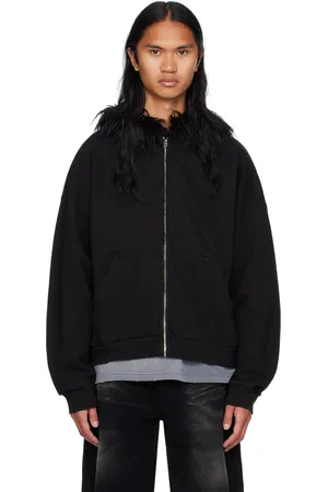 We11 Done Fur Hoodie