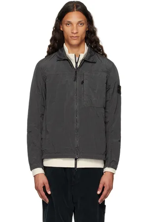 Stone Island Black Nylon Metal Jacket