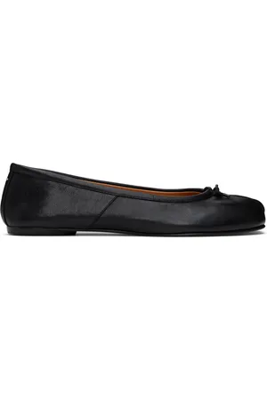 Maison Margiela Black Tabi Ballerina Flats