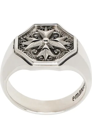 EMANUELE BICOCCHI Crest Signet Ring