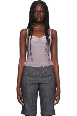 Miaou Purple Enzo Tank Top