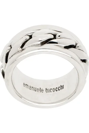 EMANUELE BICOCCHI SSENSE Exclusive Chain Ring