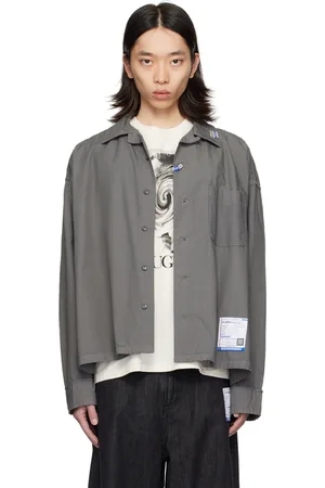 Maison Mihara Yasuhiro Gray Wide Back Shirt