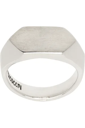 EMANUELE BICOCCHI Scratched Signet Ring