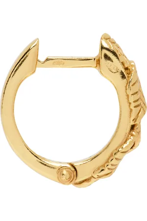 EMANUELE BICOCCHI Leaves Single Hoop Earring