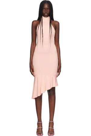 Miaou Pink Karina Midi Dress
