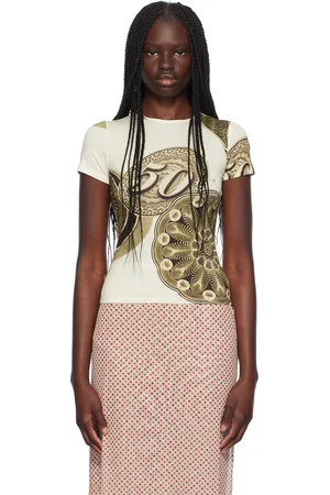 Miaou Beige Mini T-Shirt