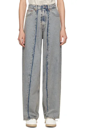 Maison Margiela Blue Raw Edge Jeans