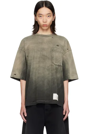 Maison Mihara Yasuhiro Beige & Sun Faded T-Shirt