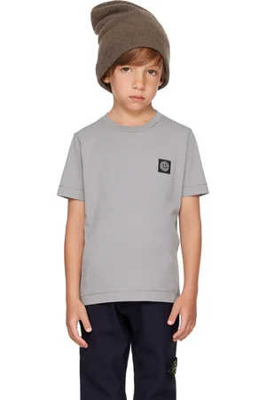 Stone Island Kids Gray 20147 T-Shirt