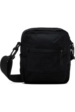 Stone Island Black Contrast Nylon Metal Co Shape Bag