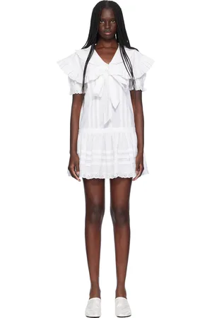 SANDY LIANG White Toki Minidress