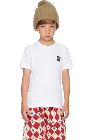 Stone Island Kids White 20147 T-Shirt