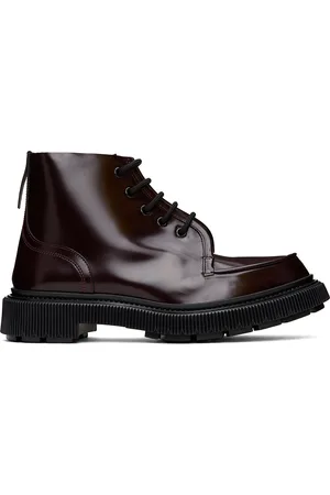 ADIEU PARIS Burgundy Type 164 Boots
