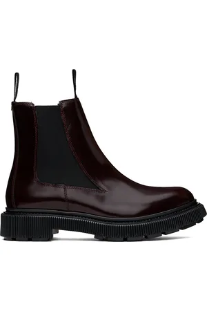 ADIEU PARIS Burgundy Type 188 Chelsea Boots