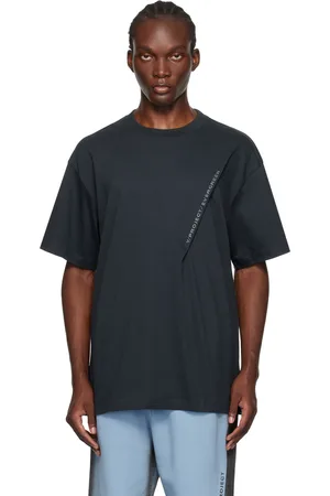 Y / PROJECT Black Pinched Logo T-Shirt