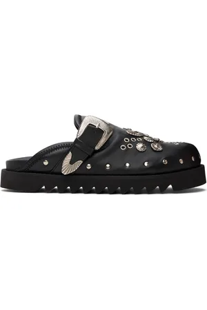TOGA VIRILIS Eyelet Metal Sabot Loafers
