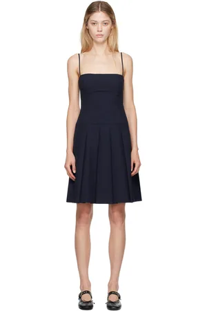 SANDY LIANG Navy Roo Midi Dress