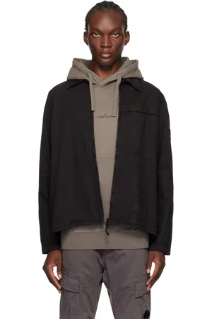 Stone Island Black Garment-Dyed Shirt