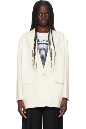 Max Mara Off-White Monica Blazer