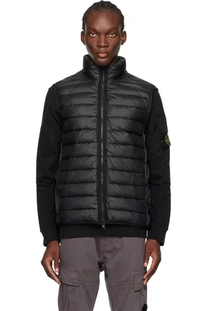 Stone Island Black Quilted Down Vest