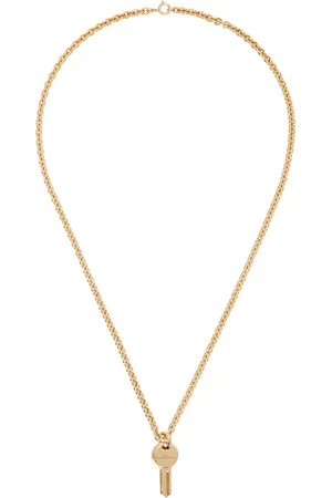 A.P.C. Gold Clef Necklace