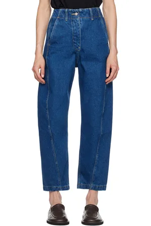 STUDIO NICHOLSON Indigo Akerman Jeans