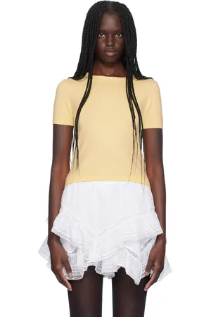 SANDY LIANG Yellow Donny Sweater