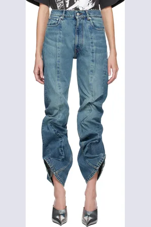 Y / PROJECT Indigo Wire Jeans
