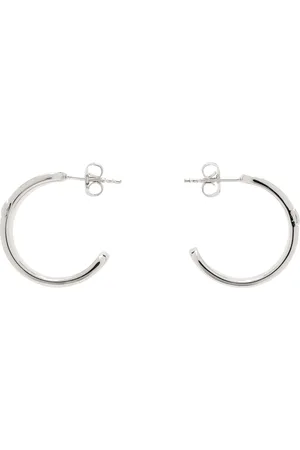 A.P.C. Silver Grace Hoop Earrings