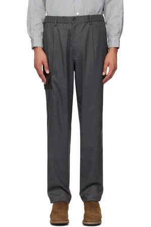 UNDERCOVER Gray Paneled Trousers