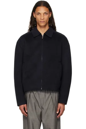 Rohe Navy Double-Faced Wool Jacket