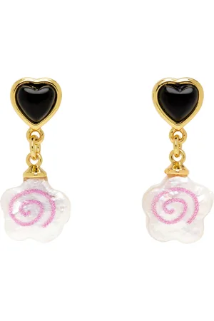 SANDY LIANG Gold Narutomaki Earrings