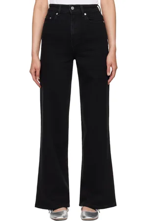 Ganni Black Washed Andi Jeans