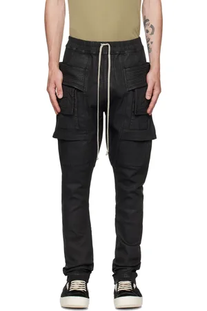 Rick Owens Black Creatch Cargo Pants