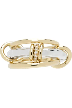SPINELLI KILCOLLIN Silver & Gold Gemini Vulcan Ring