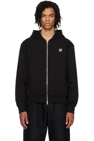 Kenzo Black Paris Lucky Tiger Hoodie