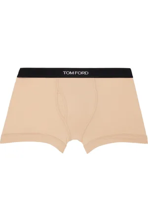 Tom Ford Beige Cotton Boxer Briefs