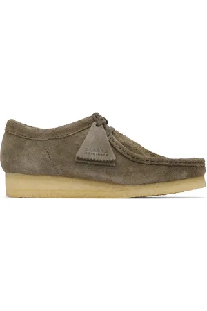 Clarks Gray Wallabee Derbys