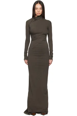 OTTOLINGER Brown Twisted Maxi Dress
