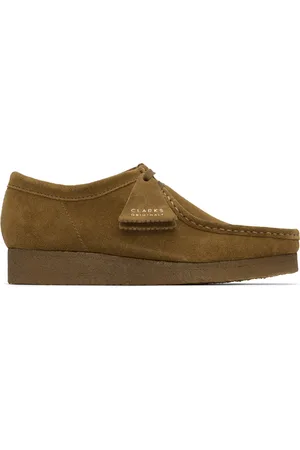 Clarks Tan Wallabee Derbys