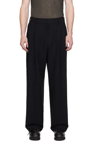 JUUN.J Black Pleated Trousers