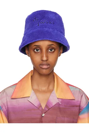 Marni Purple Logo Bucket Hat
